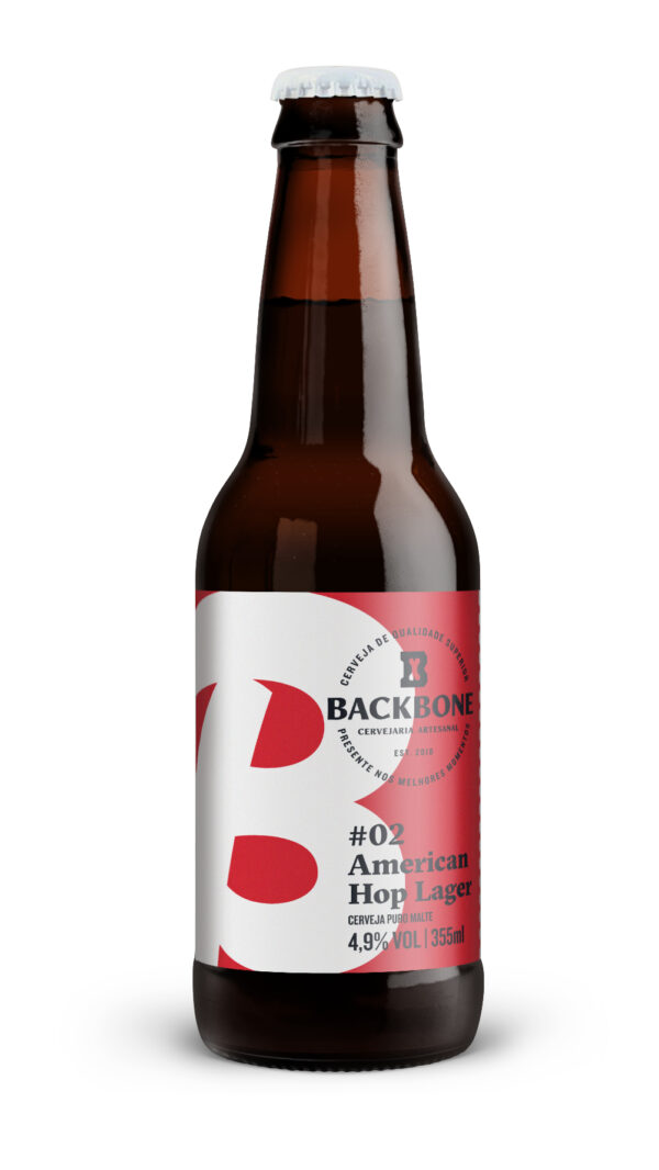 Backbone American Lager 355ml