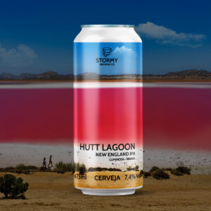 Stormy Hutt Lagoon