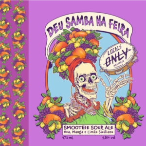 Locals Only Deu Samba na Feira - Uva, Manga e Limão Siciliano