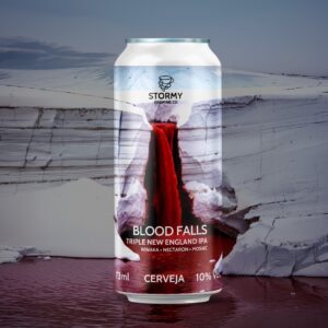 Stormy Blood Falls