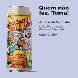 Escafandrista Quem não faz, toma!